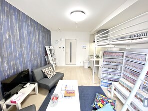 Apartment (2D) | 1 bedroom, iron/ironing board, free WiFi, bed sheets - NOMAD Kiara City (Matsudo)