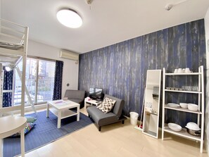Apartment (2D) | 1 bedroom, iron/ironing board, free WiFi, bed sheets - NOMAD Kiara City (Matsudo)
