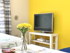 Departamento (1D) | 1 habitación, tabla de planchar con plancha, wifi gratis y ropa de cama 