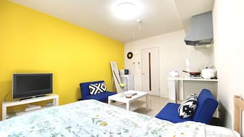 Apartment (1D) | 1 bedroom, iron/ironing board, free WiFi, bed sheets