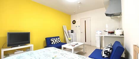Apartment (1D) | 1 bedroom, iron/ironing board, free WiFi, bed sheets