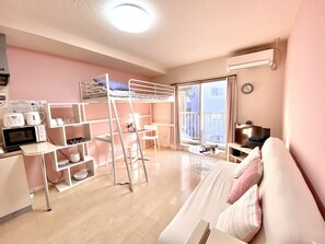 Apartment (3D) | 1 bedroom, iron/ironing board, free WiFi, bed sheets - NOMAD Kiara City (Matsudo)