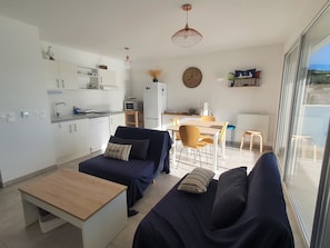 TV - Beautiful 3-room apartment with parking and air conditioning in Sète (Sète)