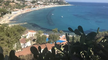 Blick von der Unterkunft