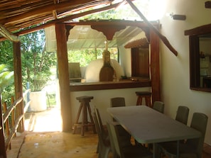 Villa, 3 Bedrooms, Smoking, Balcony | Outdoor dining - Caribbean Charm Villa In Las Galeras (Samaná)