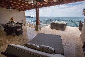 Apartment, 3 Bedrooms, Balcony, Mountain View | Terrace/patio - Spectacular 3 Bedroom Penthouse at Croc's Resort & Casino (Jacó)