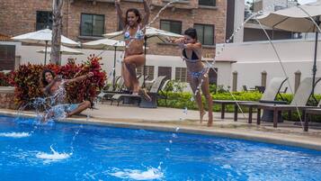 Apartment, 3 Bedrooms, Balcony, Mountain View | Pool | Outdoor pool