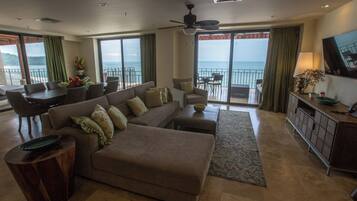 Apartemen, 3 kamar tidur, balkon, pemandangan gunung | Area keluarga