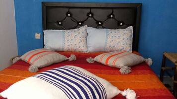 2 kamar tidur dan seprai linen