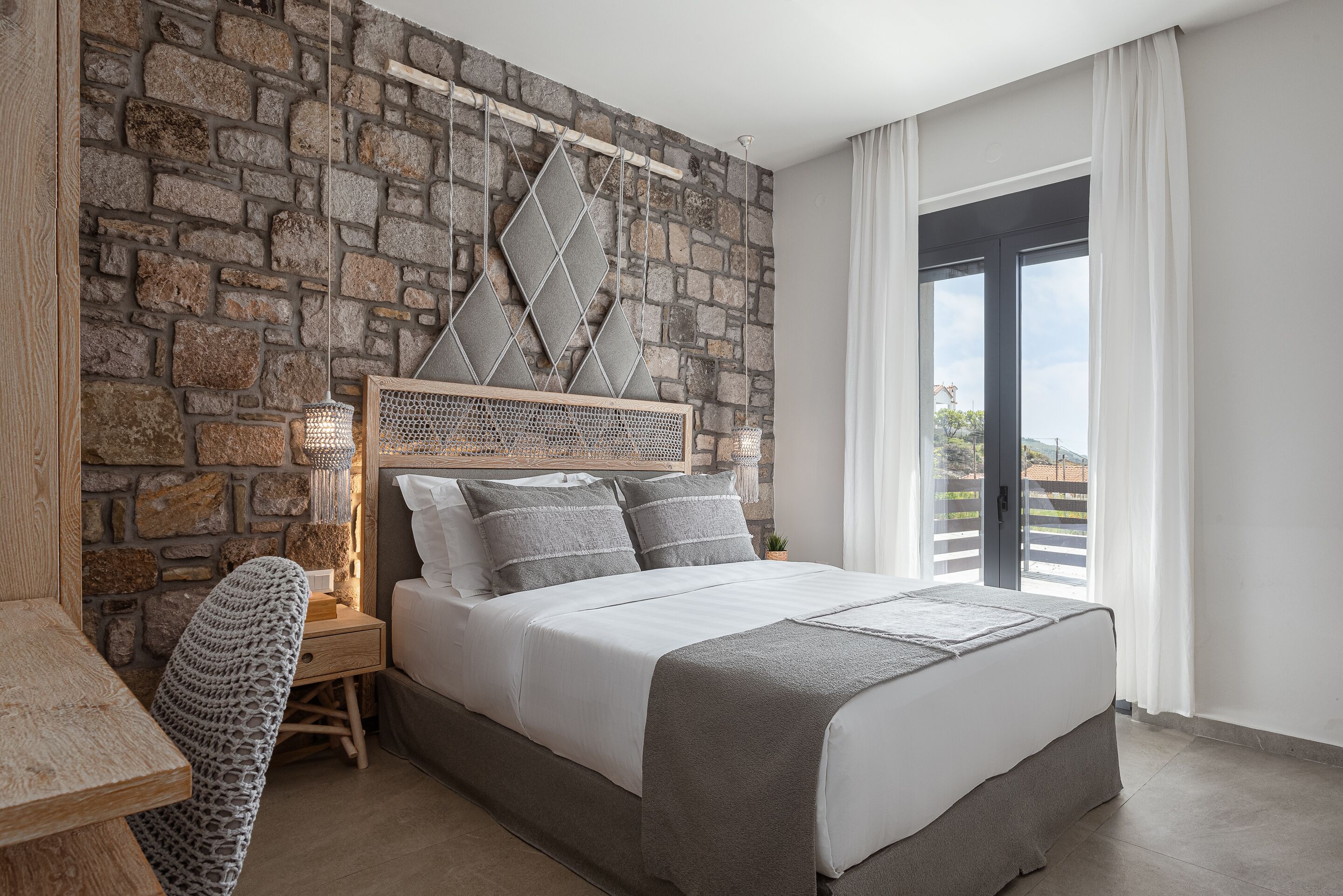 Luxury Villa, 2 Bedrooms, Private Pool, Sea View | 2 bedrooms, premium bedding, in-room safe, individually decorated