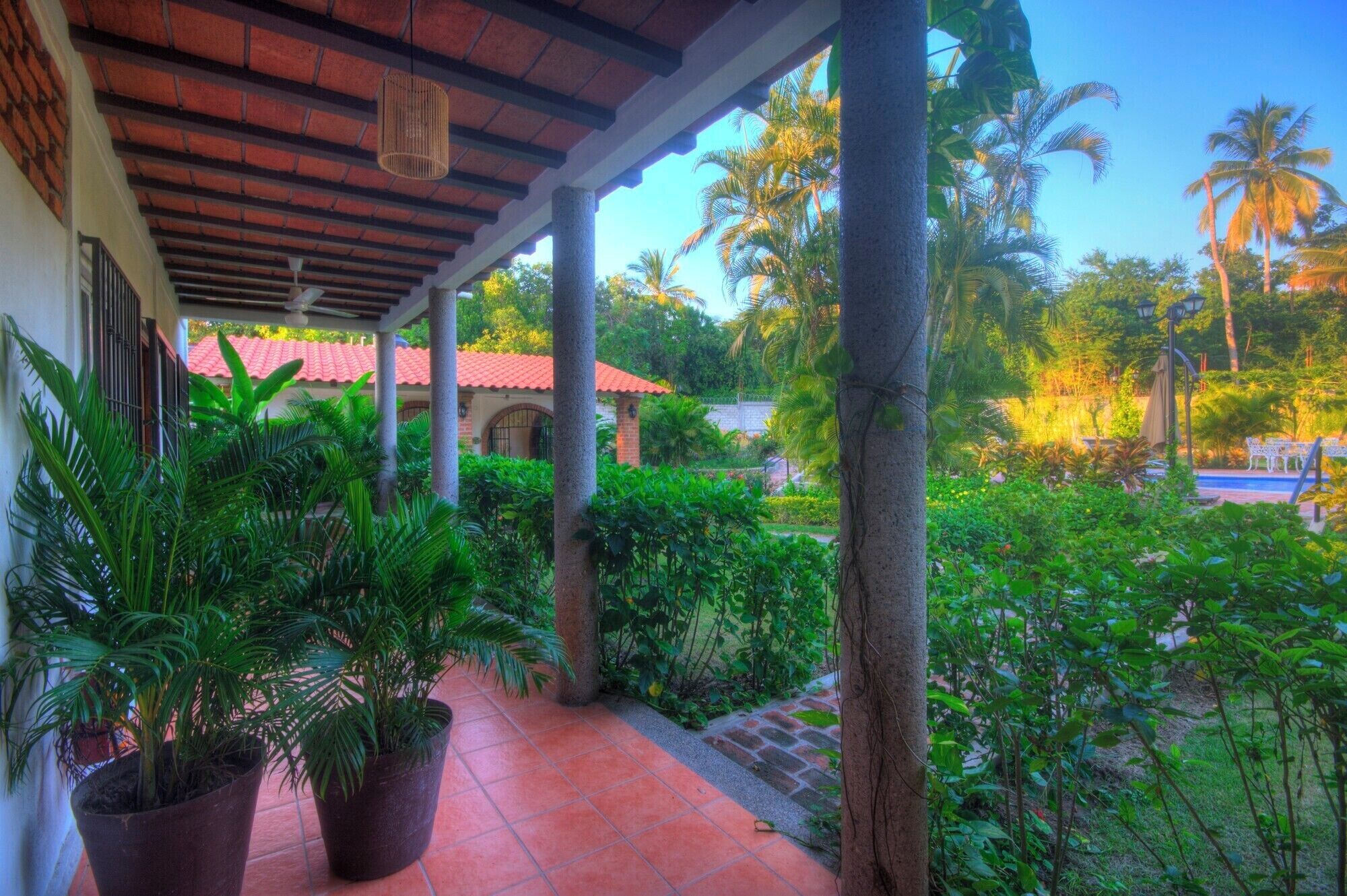 Bungalow, 4 habitaciones, para fumadores, alberca privada | Áreas de la propiedad