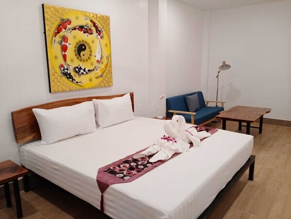 5 chambres, accès Internet