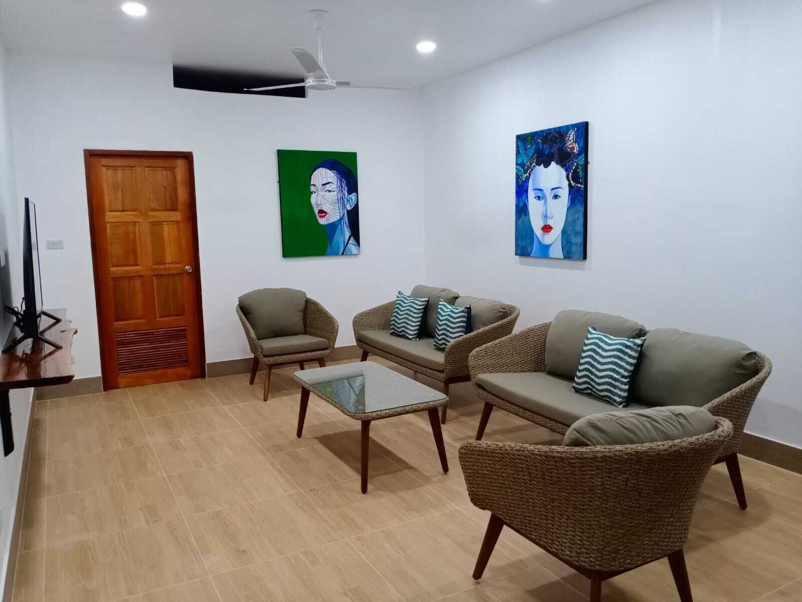 Área de sala de estar