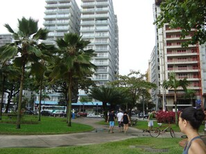 Apartamento, 2 quartos, para fumantes, sacada | Fachada