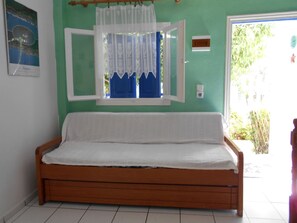 Apartment, 1 Bedroom, Balcony, Mountain View | Dining - Meltemia Studio Samos N3 Glicorissa (Samos)
