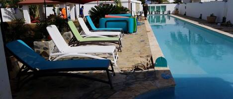 Villa, 3 slaapkamers, privézwembad, uitzicht op tuin | Zwembad | Een buitenzwembad