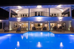 Outdoor pool - 7 Bedrooms Luxury Colonial Villa Complete New 2017 (La Romana)