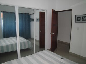 1 bedroom, iron/ironing board