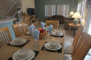 Townhome, 4 Bedrooms | Dining