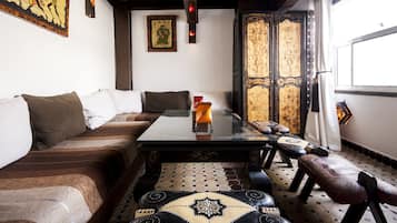 Sala de estar en el lobby