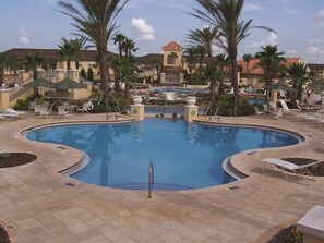 Pool - Regal Palms Resort 4 Bedroom Townhome! Townhouse by RedAwning (Davenport)