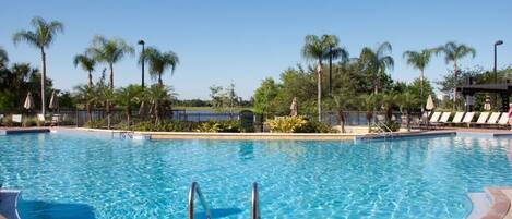 House, 3 Bedrooms | Pool | A heated pool