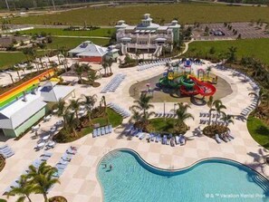 Pool - Disney Dreams Luxury Private Water Park 6 Bedroom Villa by RedAwning (Kissimmee)
