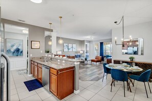 Condo, 3 Bedrooms | Private kitchen | Fridge, oven, coffee/tea maker, toaster - Vero`s Gem Deluxe 3 Bedroom Condo by RedAwning (Orlando)