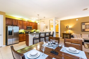 Condo, 2 Bedrooms | Private kitchen | Fridge, oven, coffee/tea maker, toaster