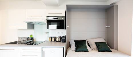 Chambres insonorisées, accès Internet, draps fournis