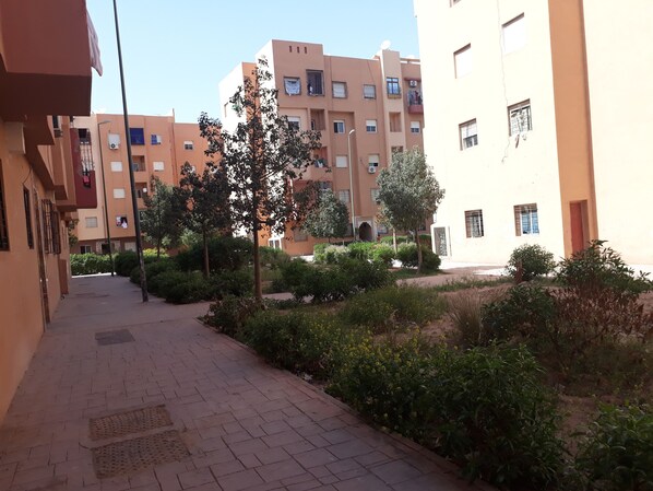Entrada al alojamiento