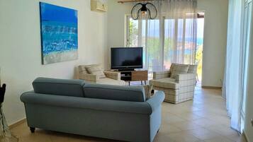 Villa - 4 sovrum - rökare - privat pool | Vardagsrum | Tv