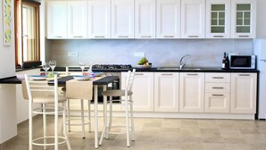 Leilighet – comfort, 1 soverom (Sapore di mare) | Eget kjøkken | Espressomaskin, kjøleskap, ovn og kokeplater