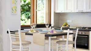 Leilighet – comfort, 1 soverom (Sapore di mare) | Eget kjøkken | Espressomaskin, kjøleskap, ovn og kokeplater