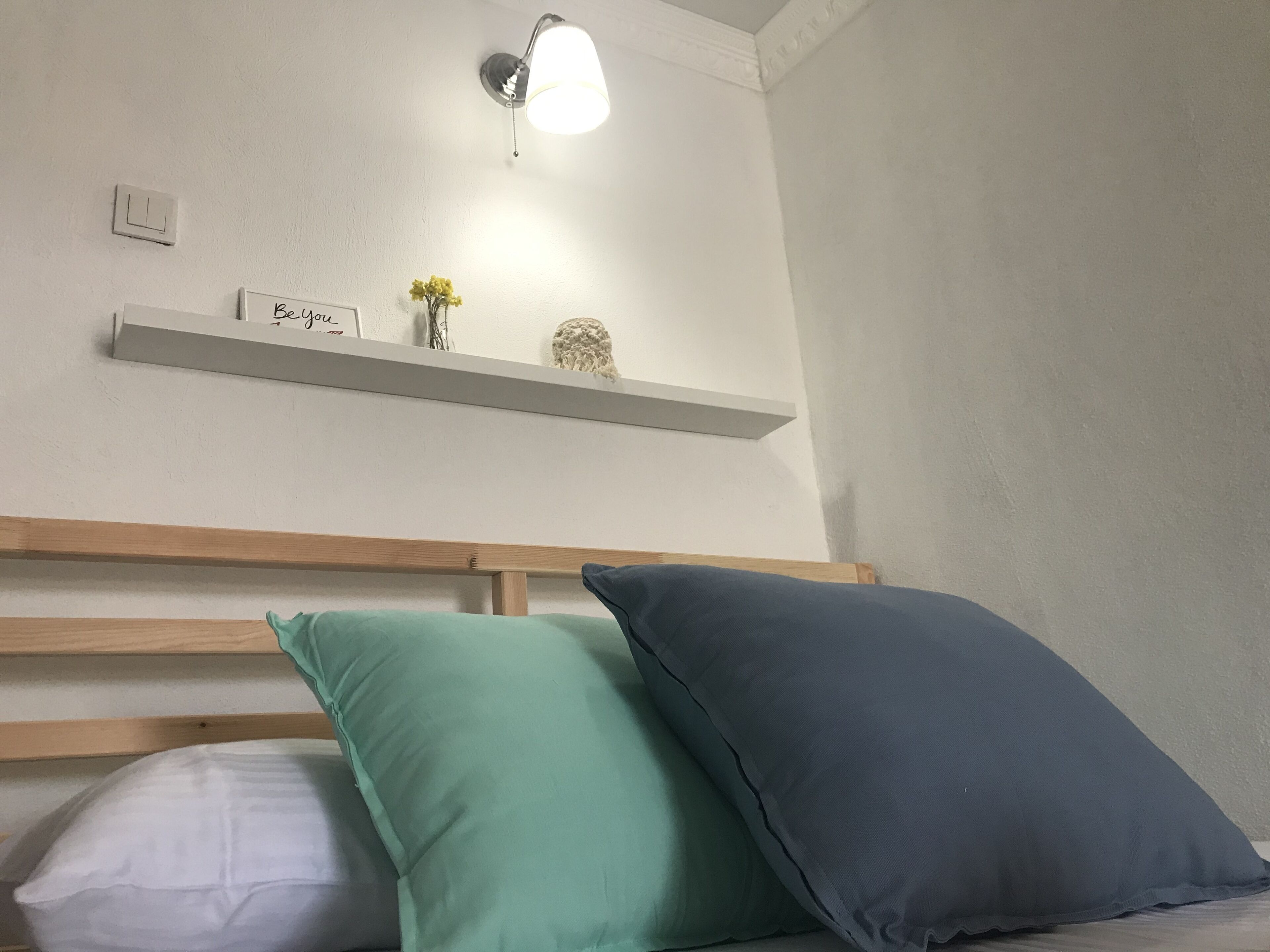 egyptian cotton sheets, premium bedding, desk, laptop workspace