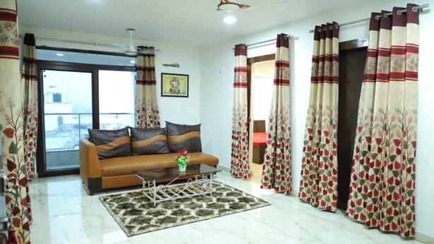 Condo, 3 Bedrooms, Accessible, Smoking | Living room - The Most Beautiful Property Of Rishikesh (Rishikesh)