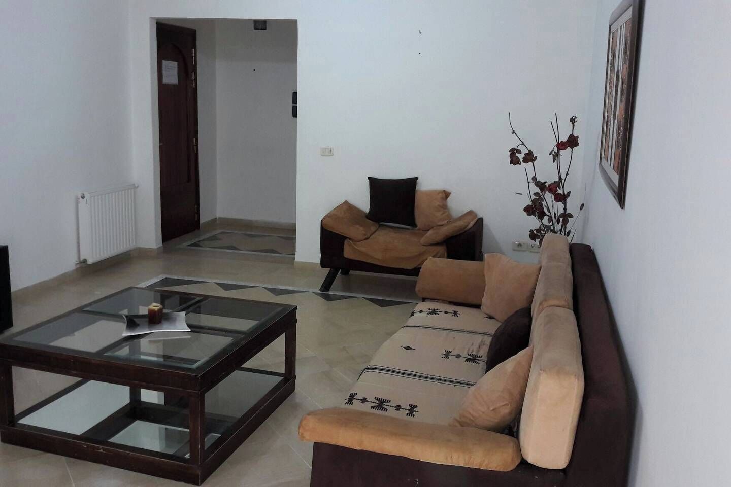 Apartment, 3 Bedrooms, Smoking, Balcony | Living area | TV