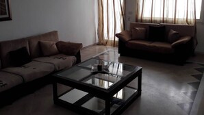 Apartment, 3 Bedrooms, Smoking, Balcony | Living area - Rent Apartment F4 Richly Furnished In Tunis (La Soukra)