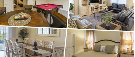 Talo, useita makuuhuoneita | Ruokailu