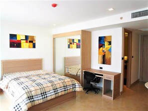 1 quarto, roupa de cama