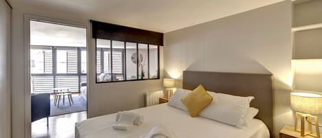 1 sovrum, strykjärn/strykbräda, gratis wi-fi och sängkläder