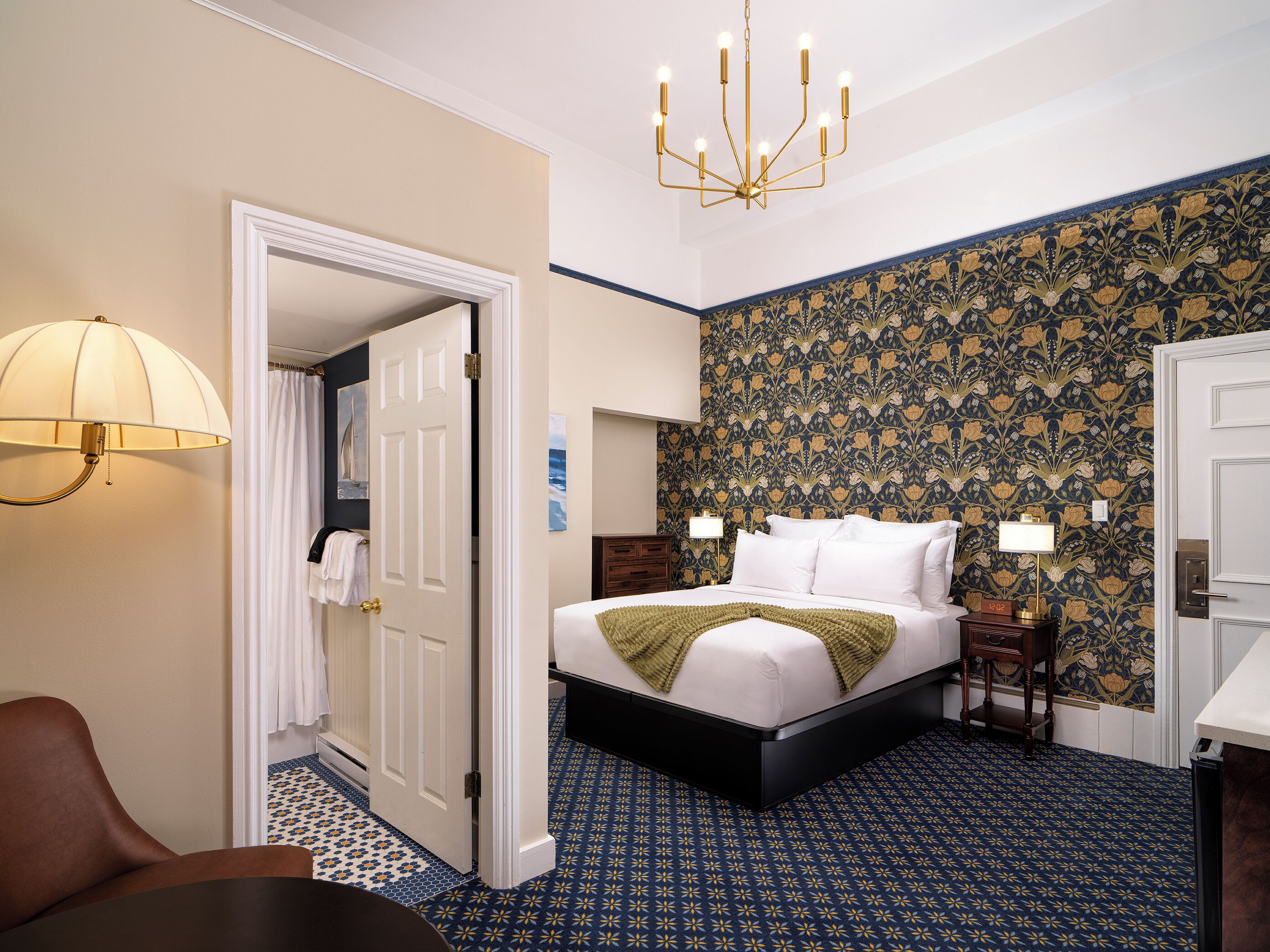 Premium bedding, individually decorated, individually furnished