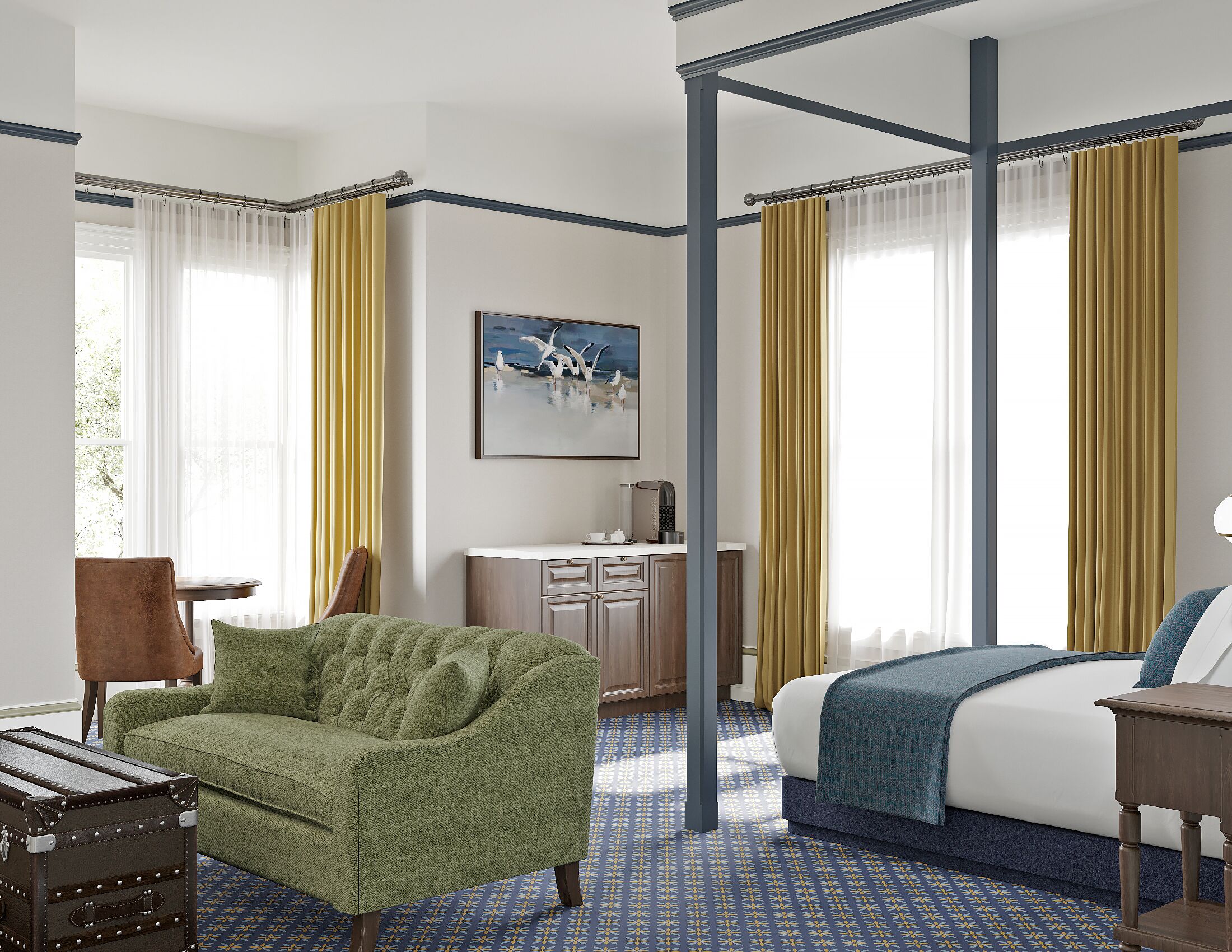 Signature Room | Premium bedding, individually decorated, individually furnished