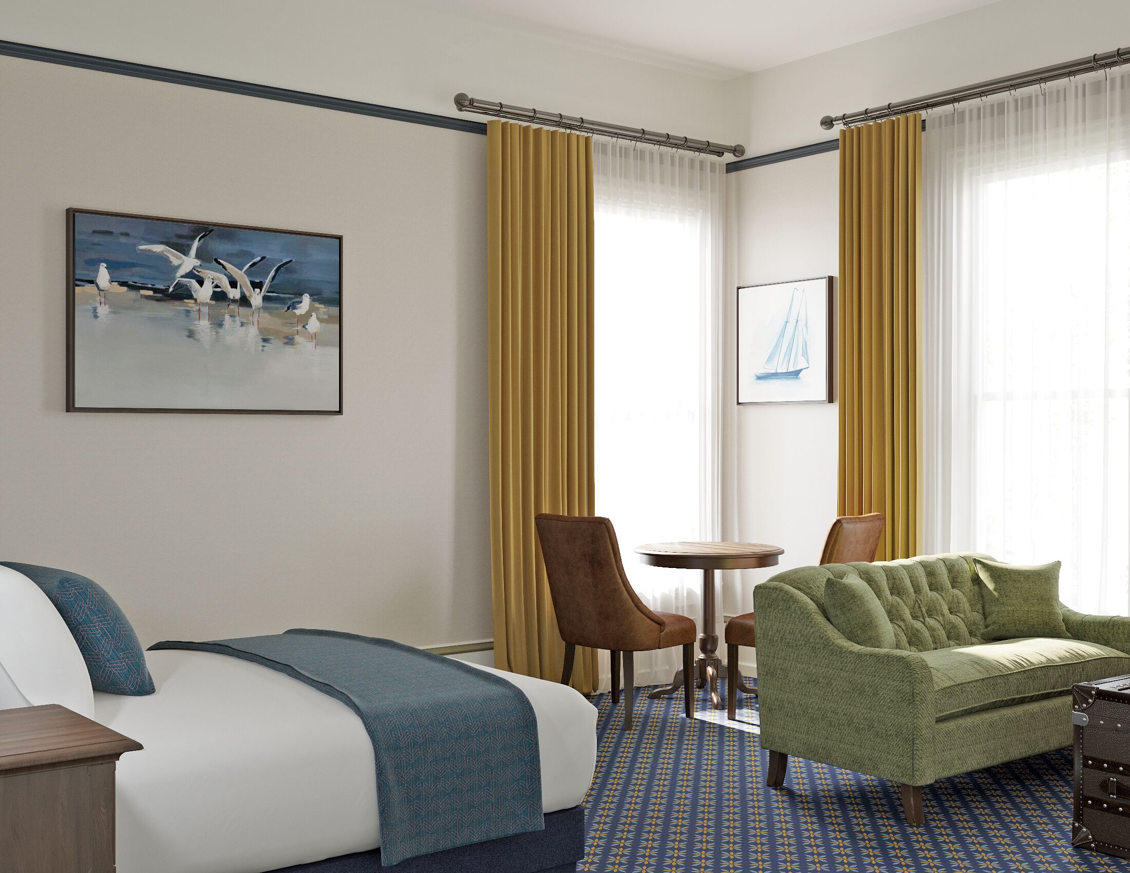 Basic Room | Premium bedding, individually decorated, individually furnished