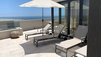 Exclusief appartement, 2 slaapkamers | Terras