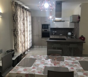 Apartment, 2 Bedrooms, Smoking, Balcony | Living area