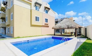 Apartment, 2 Bedrooms, Smoking, Balcony | Pool | Outdoor pool