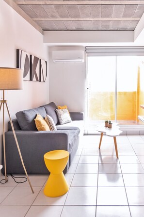 Apartment, 2 Bedrooms | Living area | Flat-screen TV