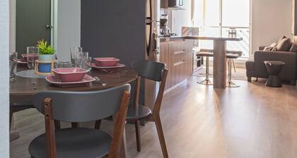 Moderno y cómodo cerca de Fundidora 2BD, 2BTH by Mty. Living T602