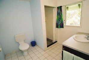 Loft, 1 Bedroom, Smoking, Patio | Bathroom - Ginas Garden Lodges, Aitutaki - 4 Self c (Aitutaki)